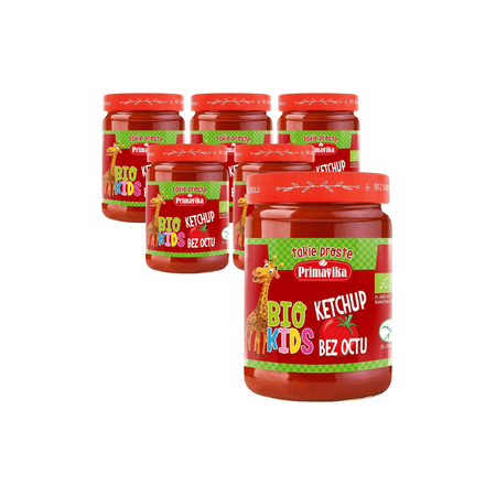 КОМПЛЕКТ 6 x Кетчуп за деца B/C BIO 315 g