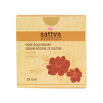 Розов серум за лице със злато 15 ml - Sattva