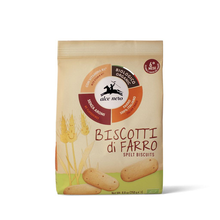 Ciastka orkiszowe z witaminą b1 BIO 250 g
