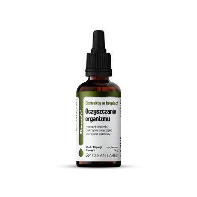 Ekstrakty W Kroplach Na Oczyszczanie Organizmu Bezglutenowe 30 Ml