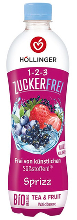 Газирана напитка с вкус на горски плодове без захар био 500 мл - Hollinger