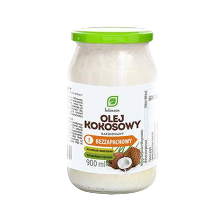 Рафинирано неароматизирано кокосово масло 900 ml