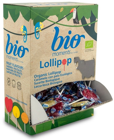 Плодови близалки сърца BIO без глутен 100 x 8,3 g