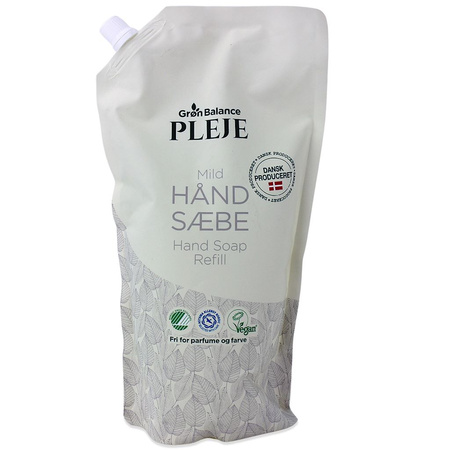 Течен сапун за ръце с пълнеж еко 1 л - GRON BALANCE