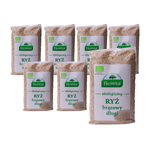 КОМПЛЕКТ 7 x Кафяв дълъг ориз BIO 1 кг