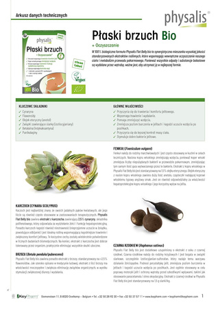 Таблетки за плосък стомах Bio 45 бр. - Physalis