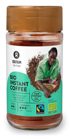 Tanzania fair trade arabica/robusta разтворимо кафе BIO 100 g