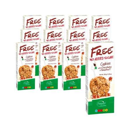 КОМПЛЕКТ 12 x Бисквитки с ядки B/C 135 g