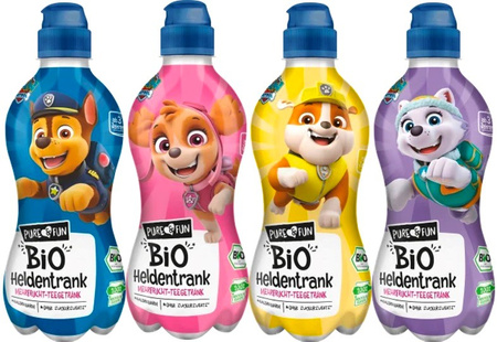 Плодова и чаена напитка BIO 330 ml Psi Patrol - PURE&FUN