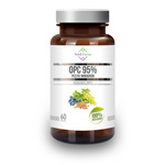 Екстракт от гроздови семена 95 % opc (450 mg) хранителна добавка 60 капсули - Soul-Farm