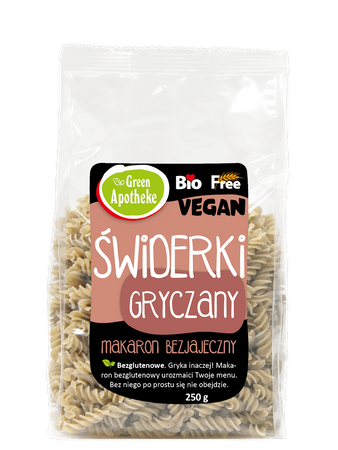 Макаронени изделия (елда) fusilli без глутен bio 250 г - Apotheke