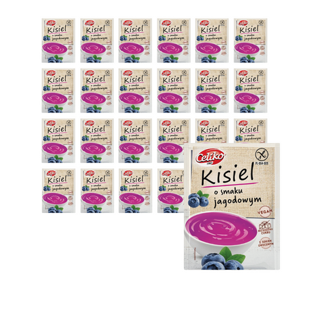 КОМПЛЕКТ 25 x Желе с вкус на боровинки 40 g