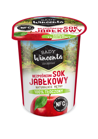 Натурален мътен ябълков сок 200 ml