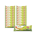 КОМПЛЕКТ x24 Тубички от безглутеново царевично брашно с вкус на шамфъстък и крем 18 г - Balila