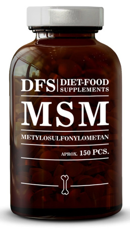 Msm органична сяра (750 mg) хранителна добавка 150 таблетки - DIET-FOOD