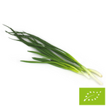 Прясна био люспеста глава лук със зелен лук (около 0,15 кг)