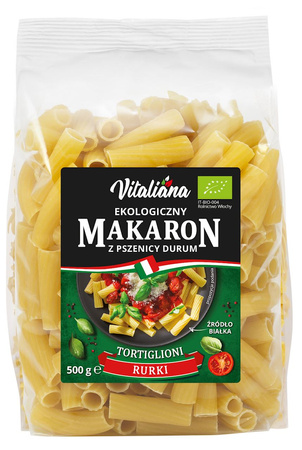 Макаронени изделия (твърда пшеница) tortiglioni BIO 500 g- Vitaliana