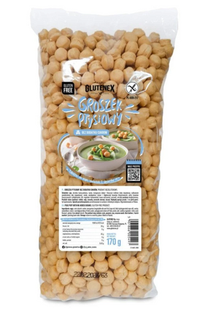 Пухкав грах без захар и без глутен 170 г - GLUTENEX