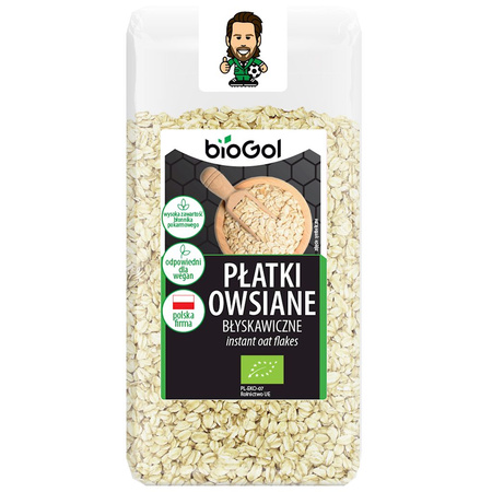 Płatki owsiane błyskawiczne BIO 300 g