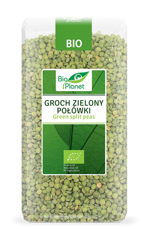 Половинки зелен грах BIO 500 g