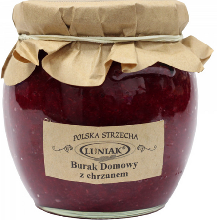 Домашно приготвено цвекло с хрян 480 г - Luniak