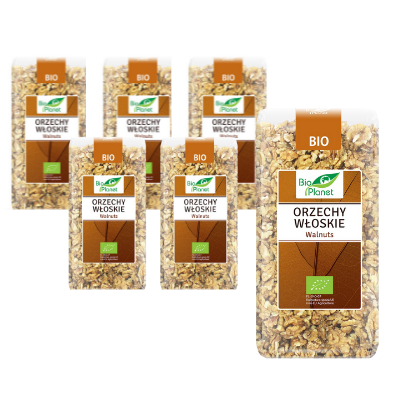 ZESTAW 6 x Orzechy włoskie BIO 300 g