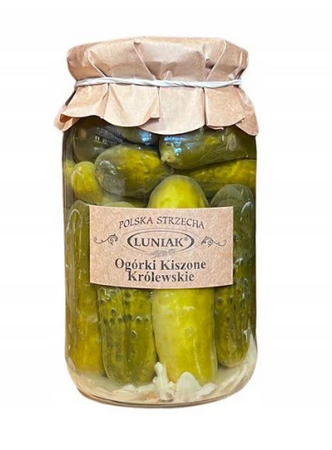Кралски мариновани краставици 710 г (410 г) - Luniak