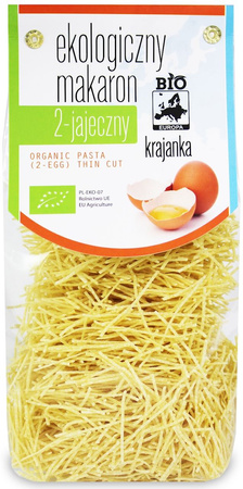 Паста (2 яйца) Krajanka BIO 250 г
