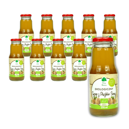 КОМПЛЕКТ от 10 x Сироп от борови пъпки био 270 ml - Dary Natury