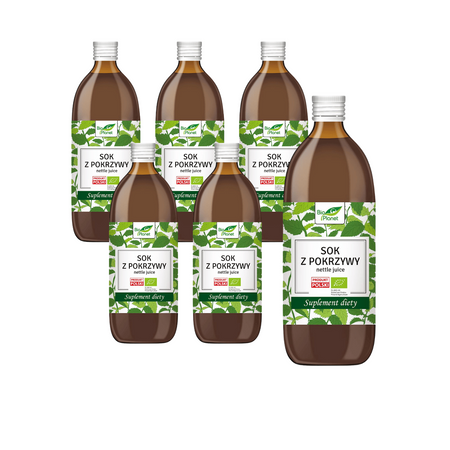 КОМПЛЕКТ 6 x Сок от коприва BIO 500 ml