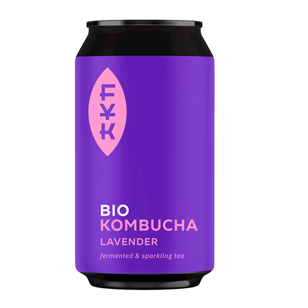 Комбуча зелен чай с лавандула без глутен био 330 мл - Forever Young Kombucha
