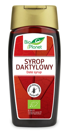 Syrop daktylowy bezglutenowy BIO 250 ml (340 g)