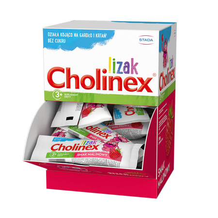 Cholinex близалка без захар за деца 3+