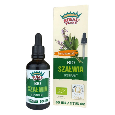 Екстракт от градински чай на капки био хранителна добавка 50 мл - ROYAL BRAND