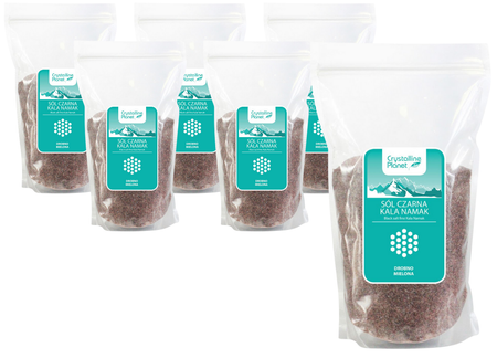 Черна кала намак сол, фино смляна 1 кг