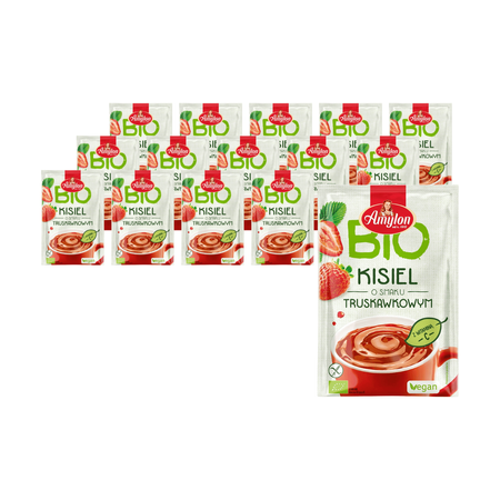 КОМПЛЕКТ 15 x Безглутеново желе с вкус на ягода BIO 30 g