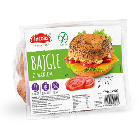 Bajgle z makiem bezglutenowe 190 g