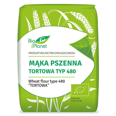 Брашно от пшеничен кекс тип 480 BIO 1 kg