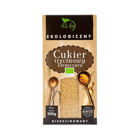 Нерафинирана тръстикова захар 500 г