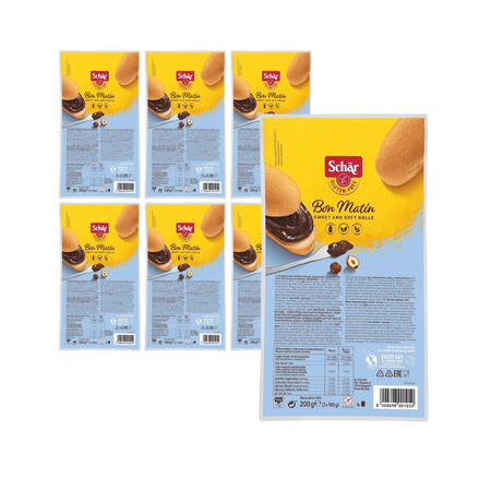 КОМПЛЕКТ 7 x Сладки безглутенови кифлички 200 г