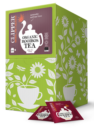 Чай от ройбос био (250 x 2,0 g) 500 g - Clipper