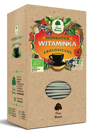 Витаминен чай BIO (25 x 2,5 g) 62,5 g