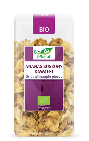 ANANAS SUSZONY KAWAŁKI BIO 100 g - BIO PLANET