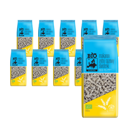 КОМПЛЕКТ 10 x Паста (пълнозърнеста ръжена) BIO 400 g