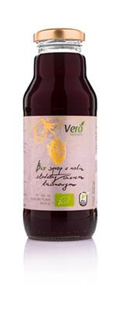 Малинов сироп, подсладен с тръстикова захар BIO 300 ml