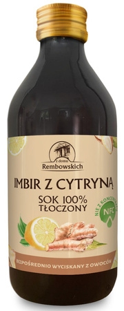 Сок от джинджифил с лимон NFC 250 ml - REMBOWSCY