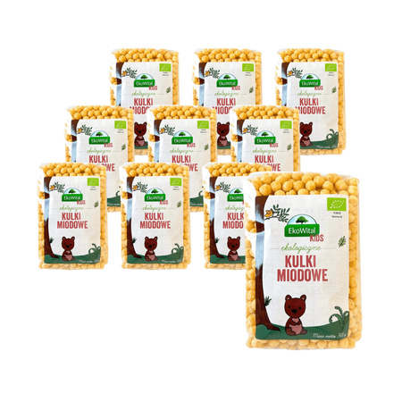 КОМПЛЕКТ 10 x Медени топки BIO 300 g