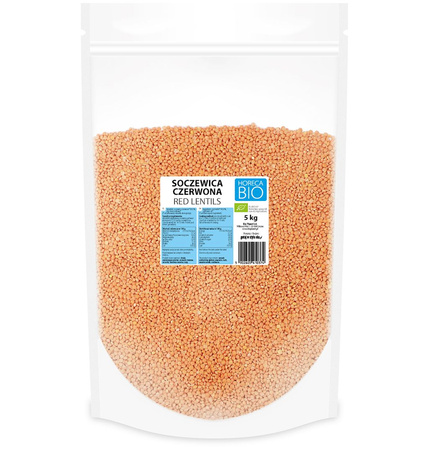 Червена леща BIO 5 кг