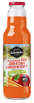 Натурален мътен сок от ябълки и моркови 750 мл