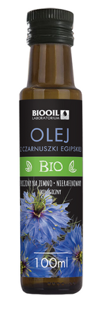 Масло от египетски черен кимион, студено пресовано BIO 100 ml